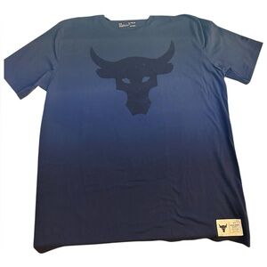 Under Armour Navy Bull Graphic Tee